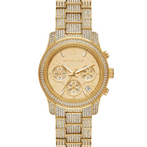 michael kors turquoise watch gold|mk7435.